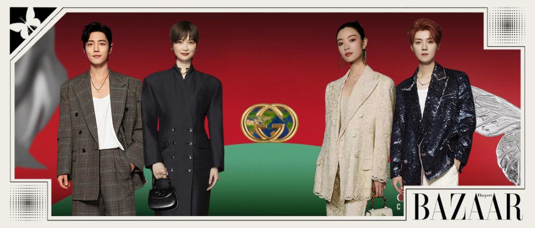 李宇春倪妮鹿晗肖战虎年大片,肖战李宇春倪妮古驰