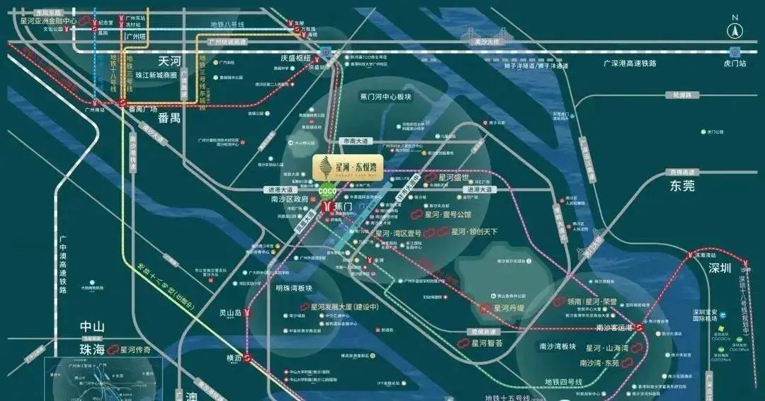 南沙星河东悦湾二期在哪里,广州南沙星河东悦湾值得入手吗