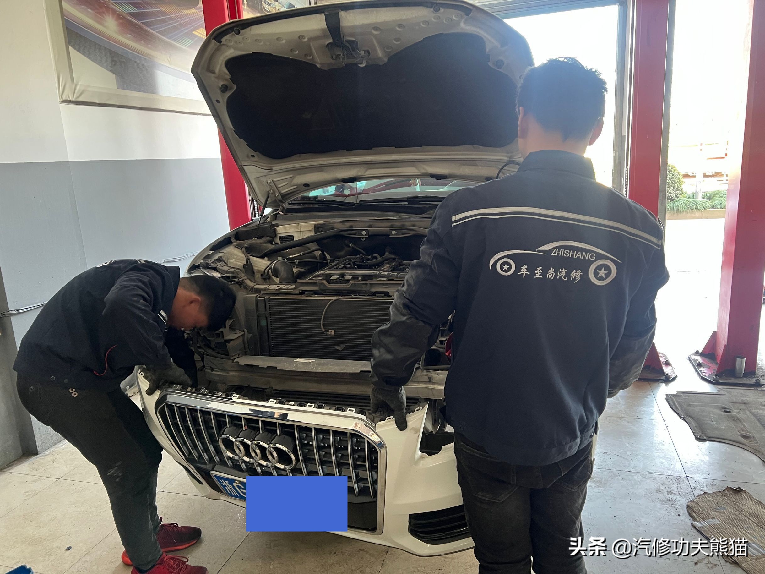 奥迪q5二手车烧机油,q5二手车大修翻新