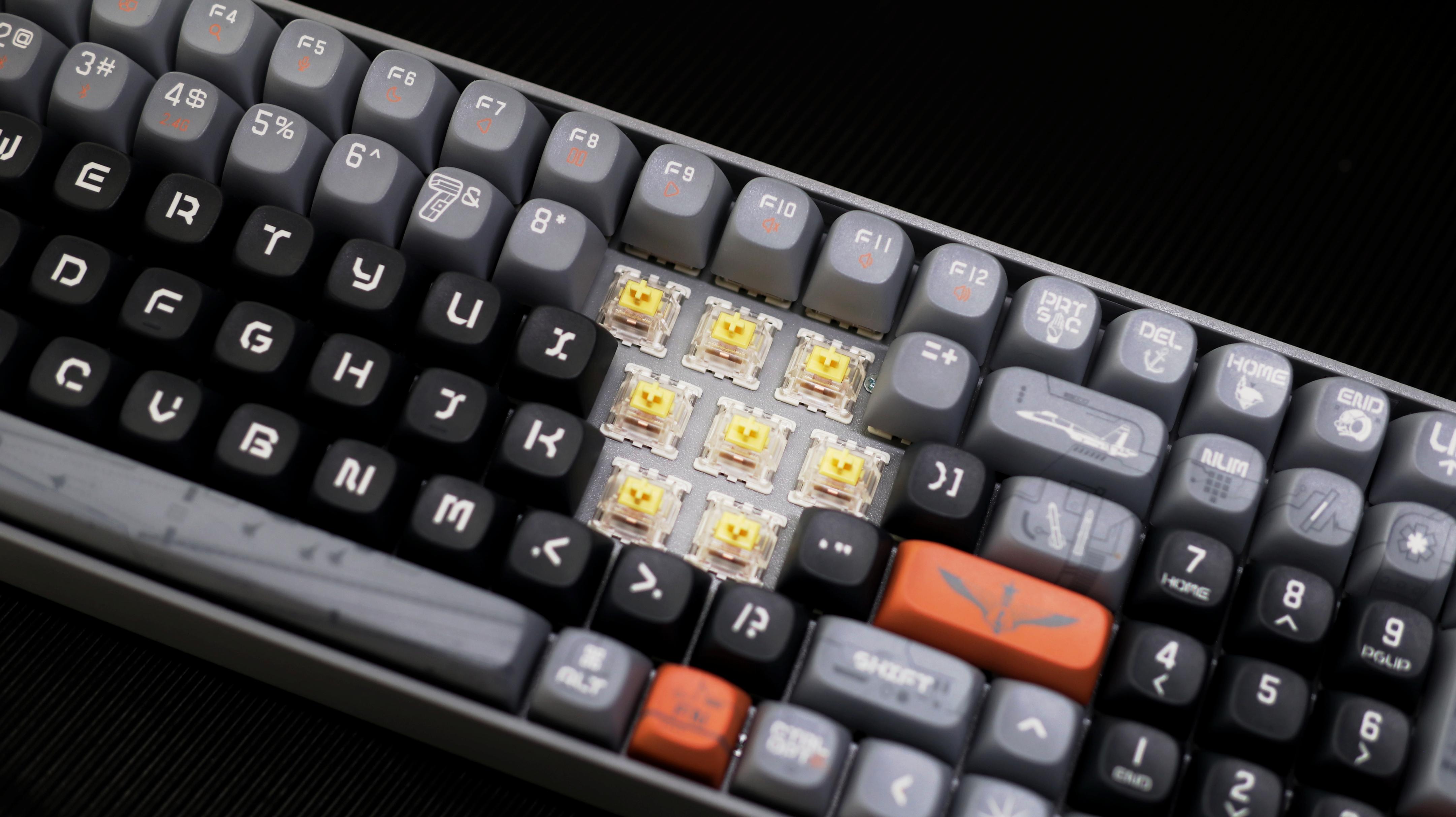 loffee洛斐键盘怎么拆键帽,洛斐小翘红轴键盘