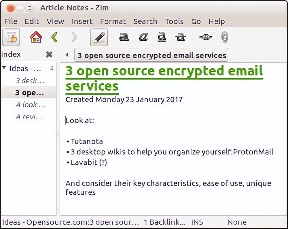 三个帮助你整理信息的桌面WiKi