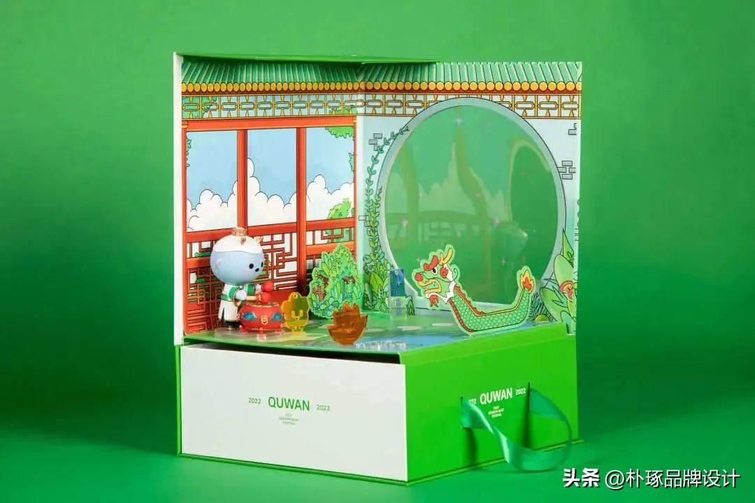 公司定制端午礼盒展示,公司端午礼盒造型