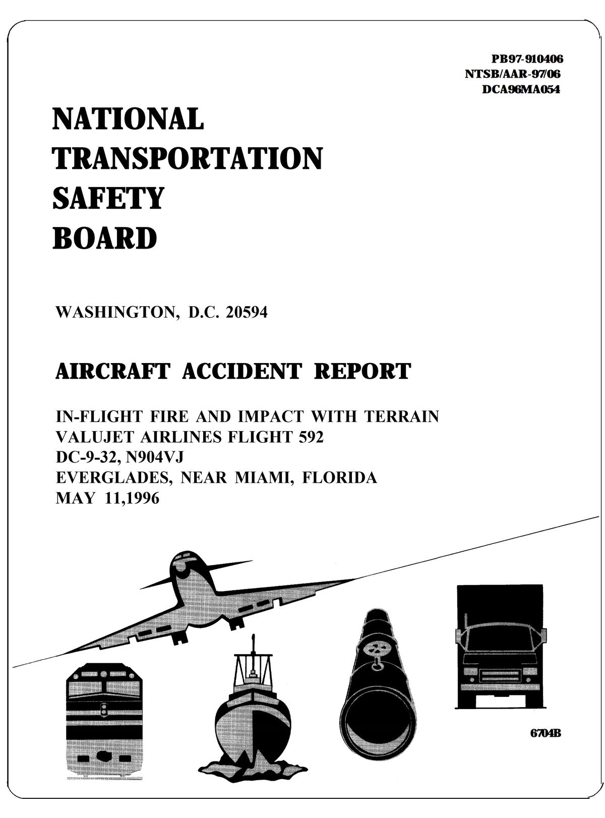 瓦卢杰航空592号班机空难分析,瓦卢杰航空592号班机事故