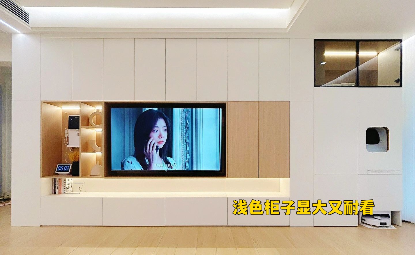 客厅墙壁电视柜效果图大全,客厅满墙电视柜布局设计