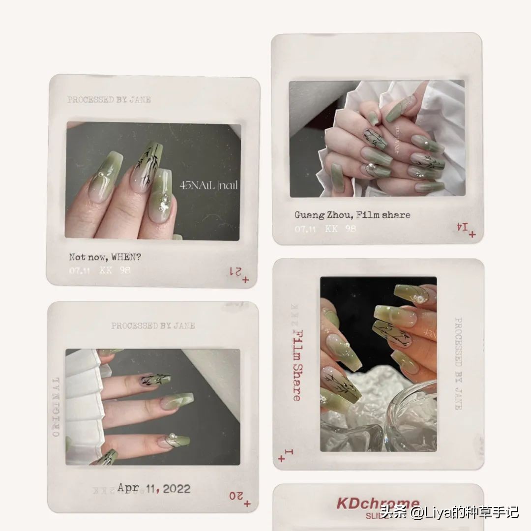 超显白超好看的美甲图片,虎年美甲2022新年美甲显白长款