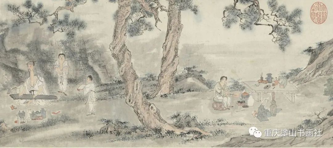 唐伯虎的茶画,唐伯虎的画有多少真迹