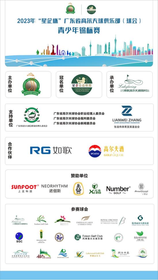 2022广东省运动会高尔夫球比赛,2023高尔夫广东公开赛