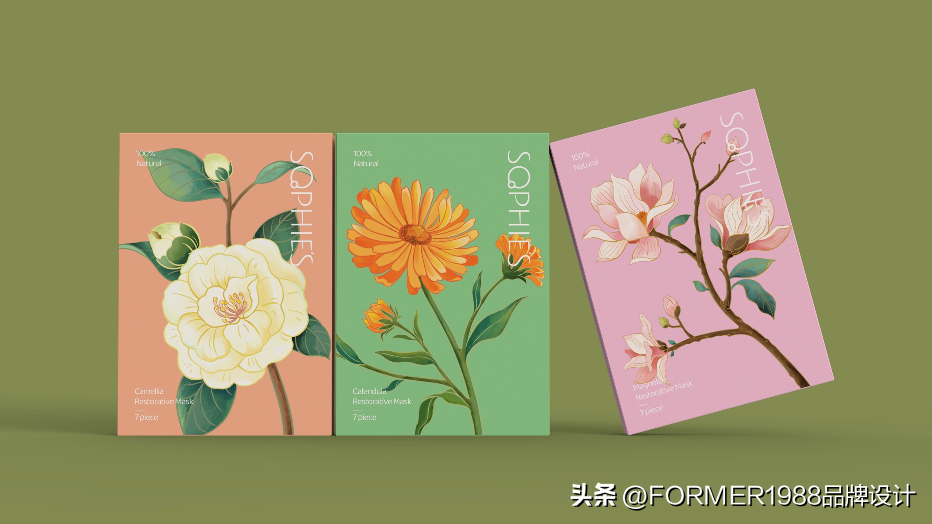 插画化妆品包装,插画化妆品包装设计