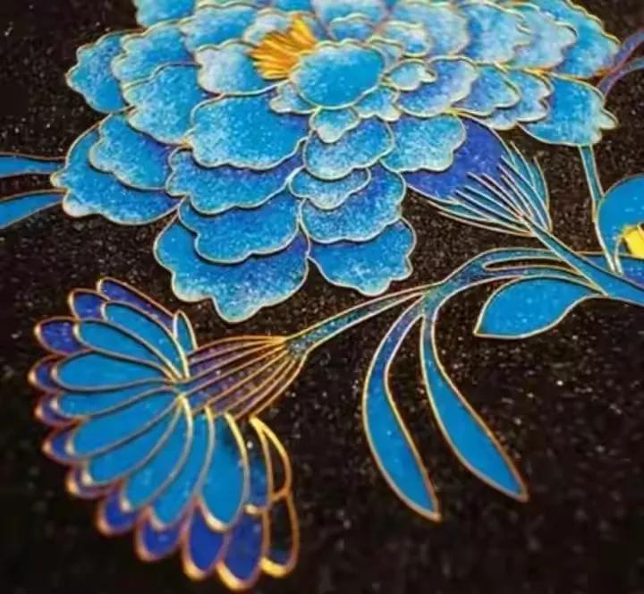 周文娟景泰蓝工艺品饰品,从铜矿石到景泰蓝工艺品