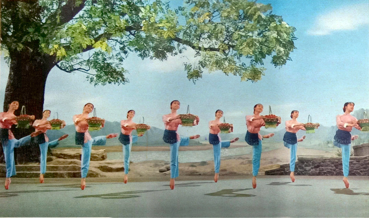 舞剧白毛女分幕,舞剧黑白版白毛女