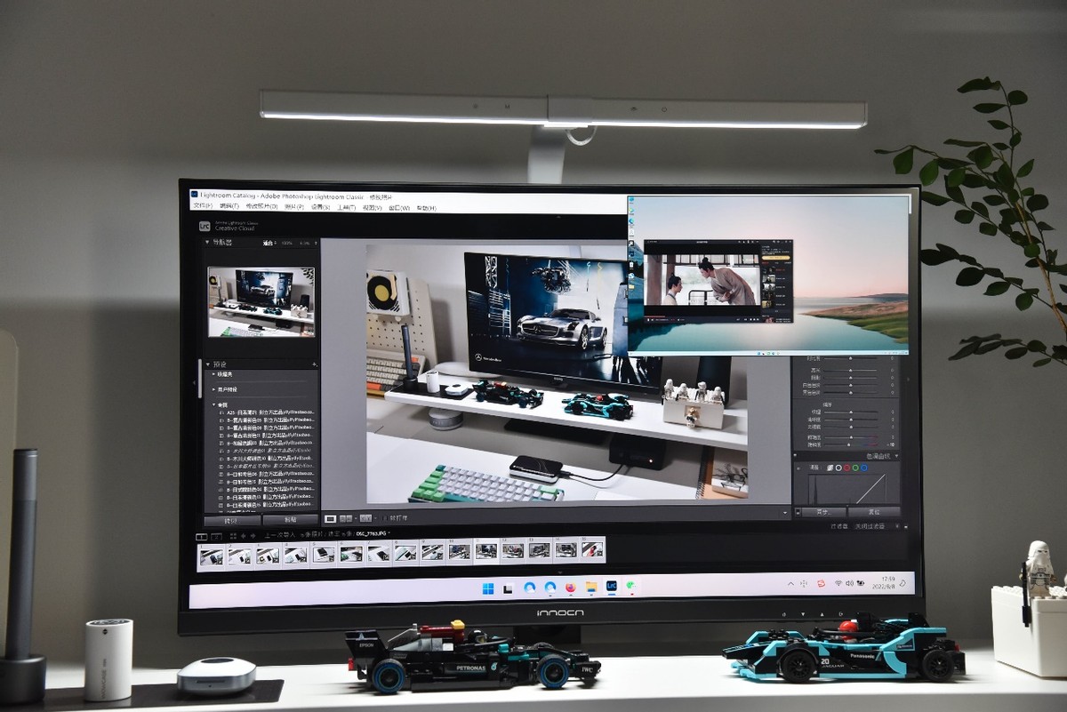 1080P换4K，27寸显示器看上INNOCN27C1U，专业色彩选对了