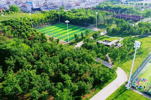 西安曲江运动公园健身,曲江周围户外运动