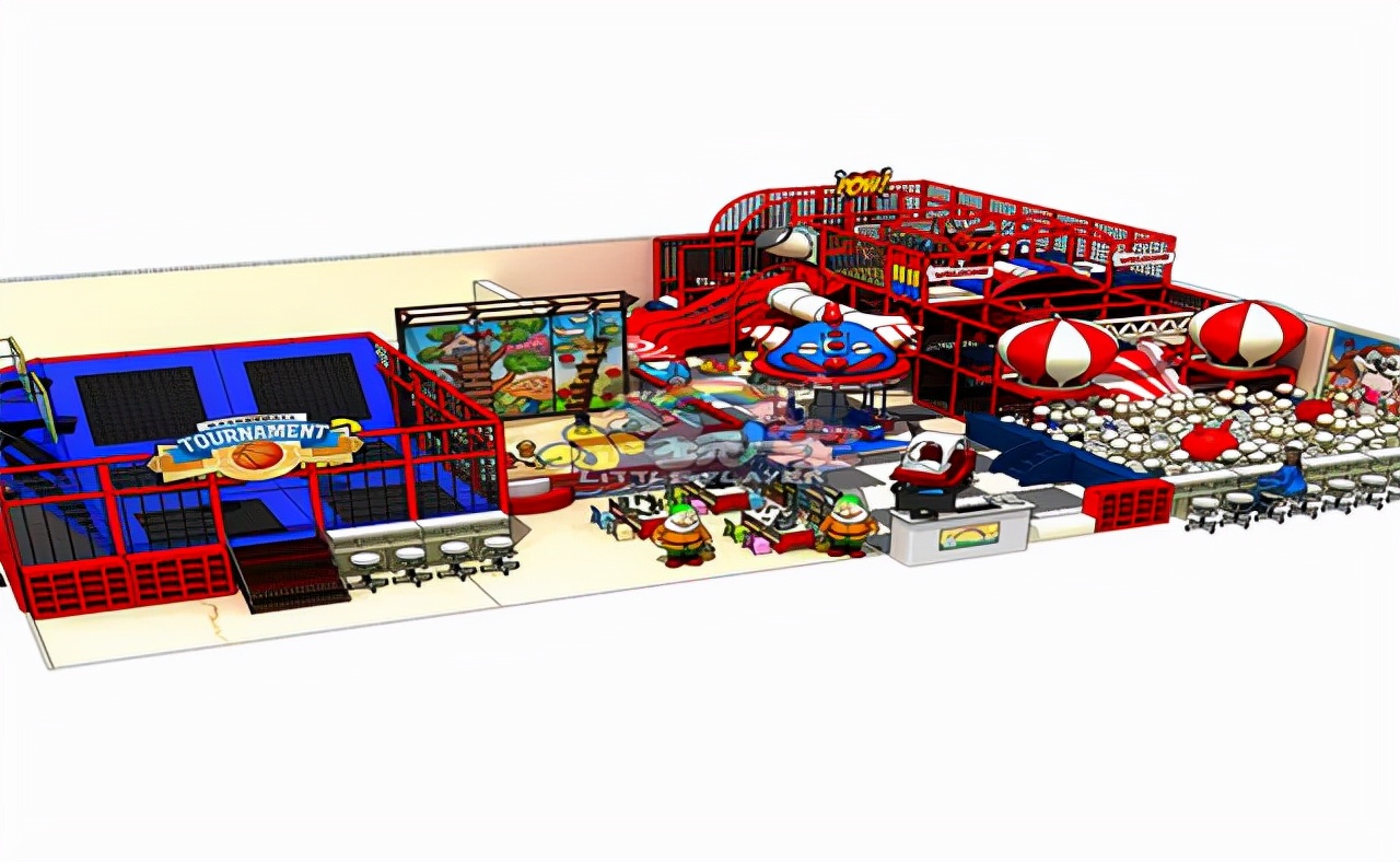 儿童淘气堡加盟市场需求大,游乐设备淘气堡加盟