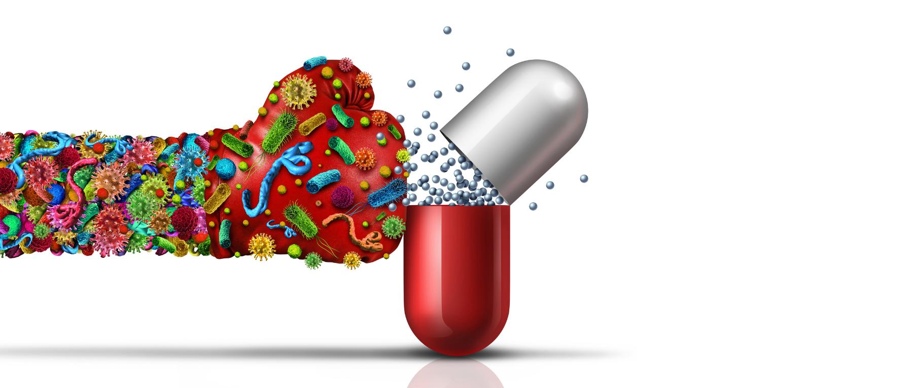 抗生素对益生菌的影响,抗生素对菌群的影响