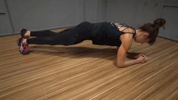 平板支撑能减肚子吗多久才见效果,腹部松弛平板支撑