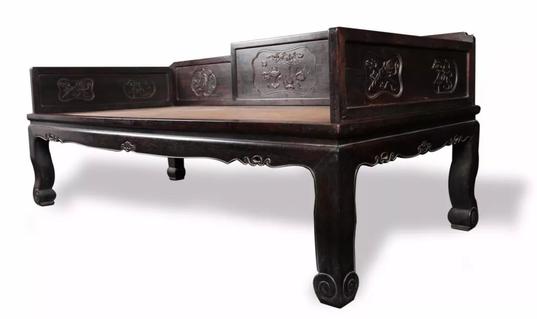 罗汉床卧具效果图,罗汉床卧具