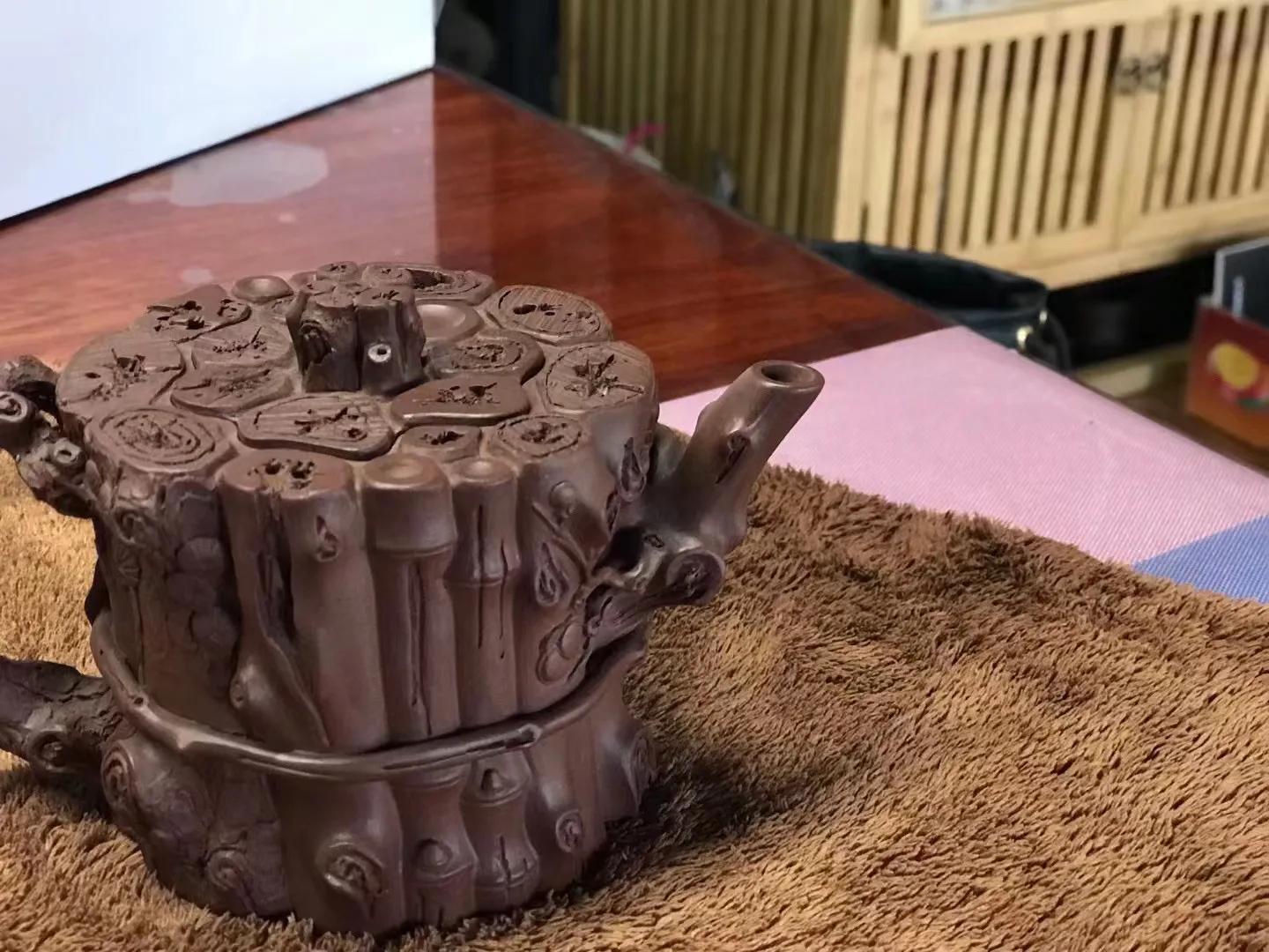 束柴三友壶,花货中的王者