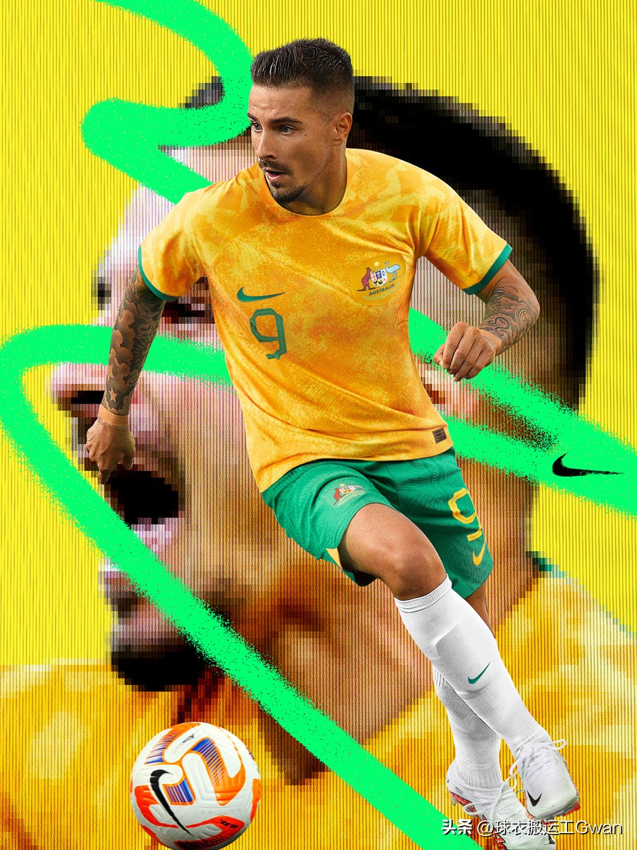 澳大利亚国家队球衣,澳大利亚亚洲杯球衣