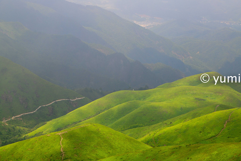 武功山的云中草原,武功山旅游攻略雪景