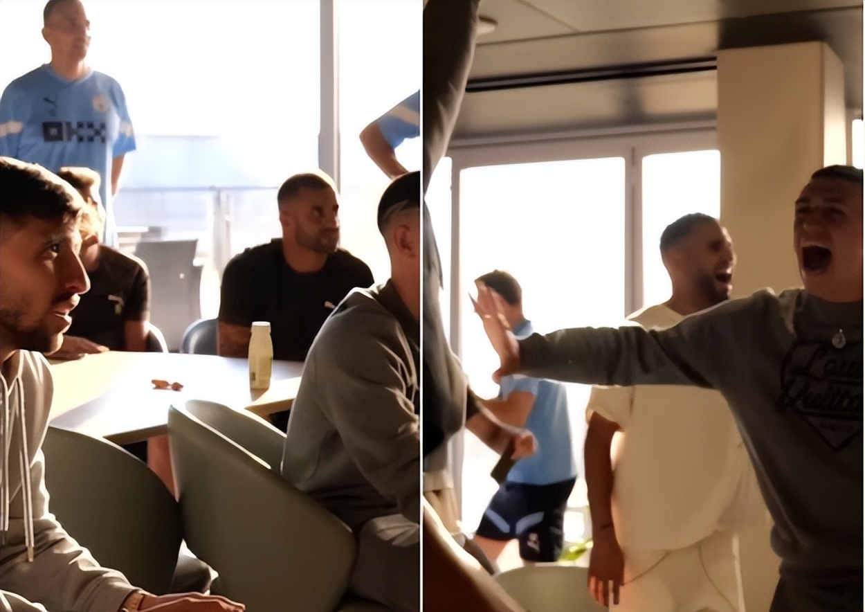 曼城夺冠球队派对,曼城全队出席活动