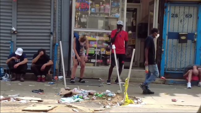 费城肯辛顿大街丧尸是真的吗,街头丧尸