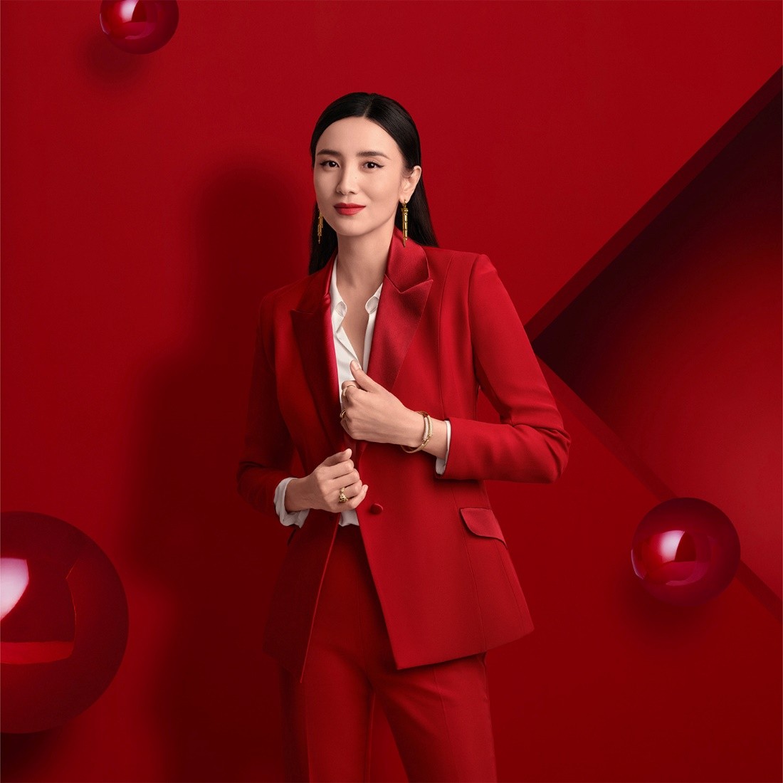 李现卡地亚挚友和白敬亭王嘉尔,卡地亚邓紫棋王嘉尔白敬亭