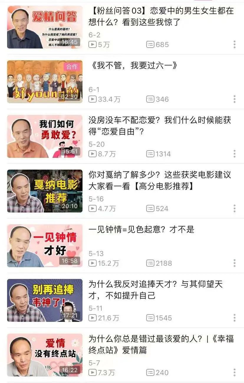 罗翔百大up主前后对比,罗翔最强up主