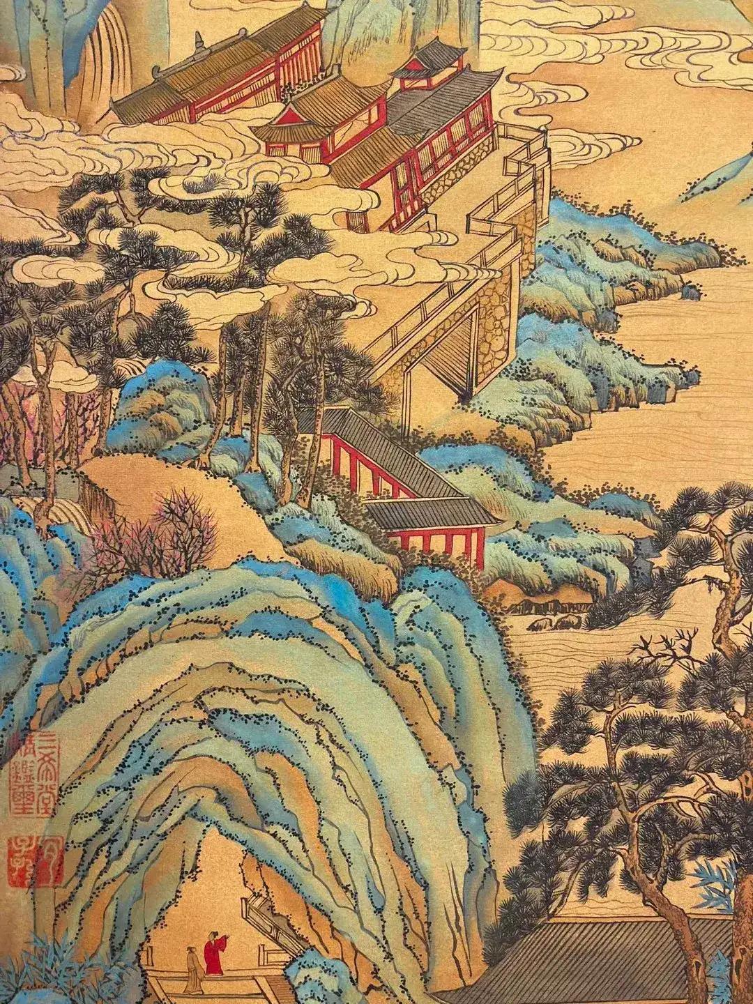 北宋张择端蓬莱仙山图真迹