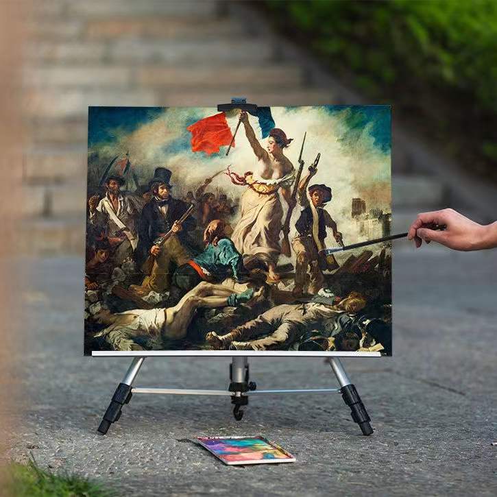 数字油画的小部分涂抹技巧,数字油画颜料怎么画顺滑