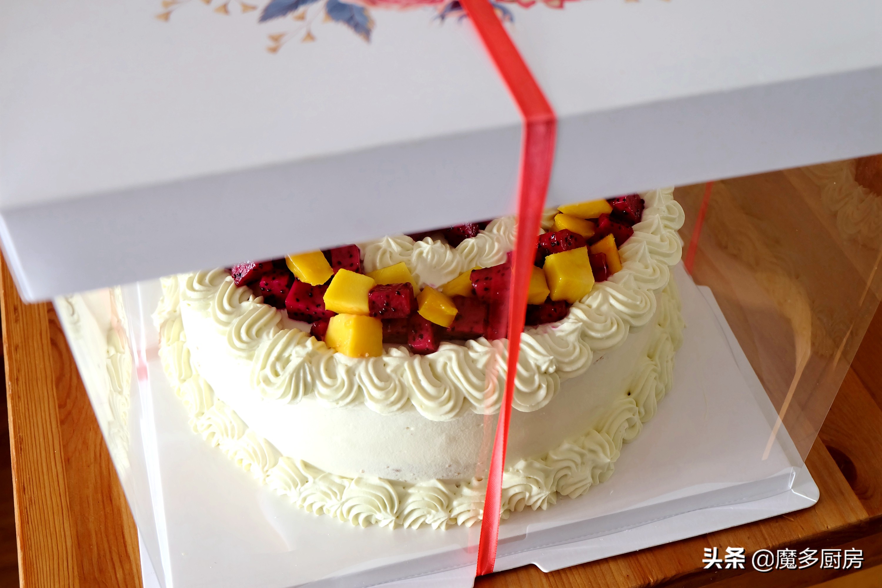 自做生日蛋糕发朋友圈,自制生日蛋糕可爱