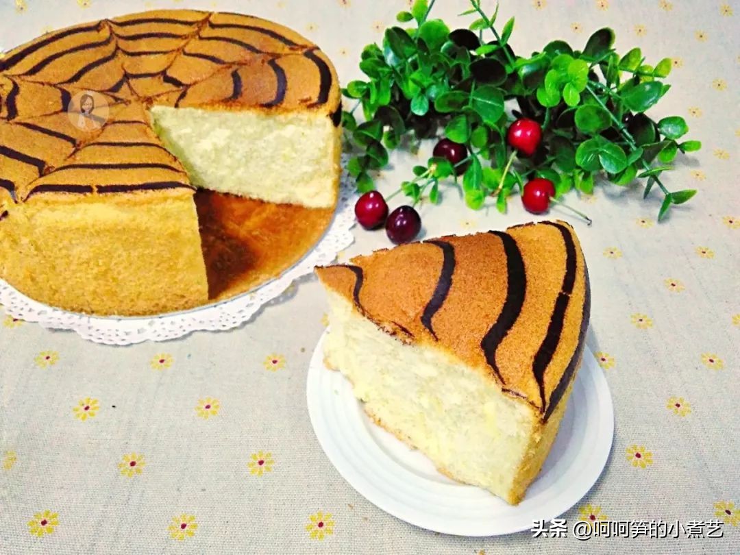 教你制作戚风蛋糕香甜美味喧软,一看就会做的戚风蛋糕详细做法