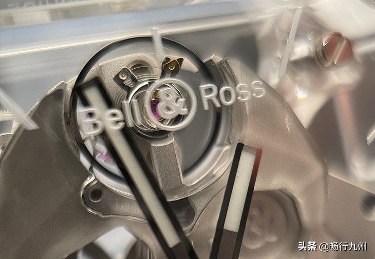 BELLROSS现代水晶骷髅腕表