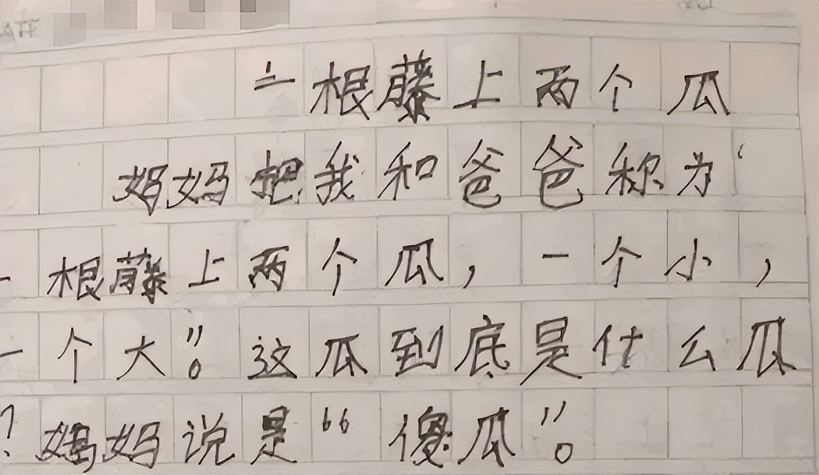 小学生搞笑作文写女性的,小学生作文搞笑女人