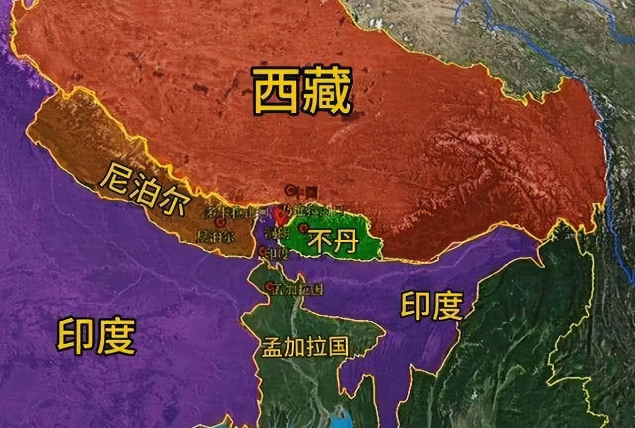 尼泊尔为啥没被印度征服,被印度三面包围的尼泊尔视频