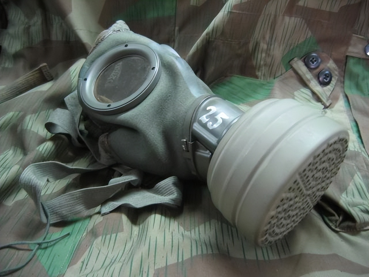 m38防毒面具复制品,德军m38防毒面具