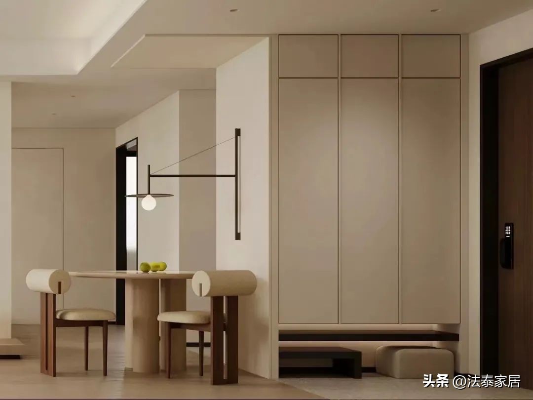 客厅墙柜与展示柜一体化,门墙柜一体化解决方案