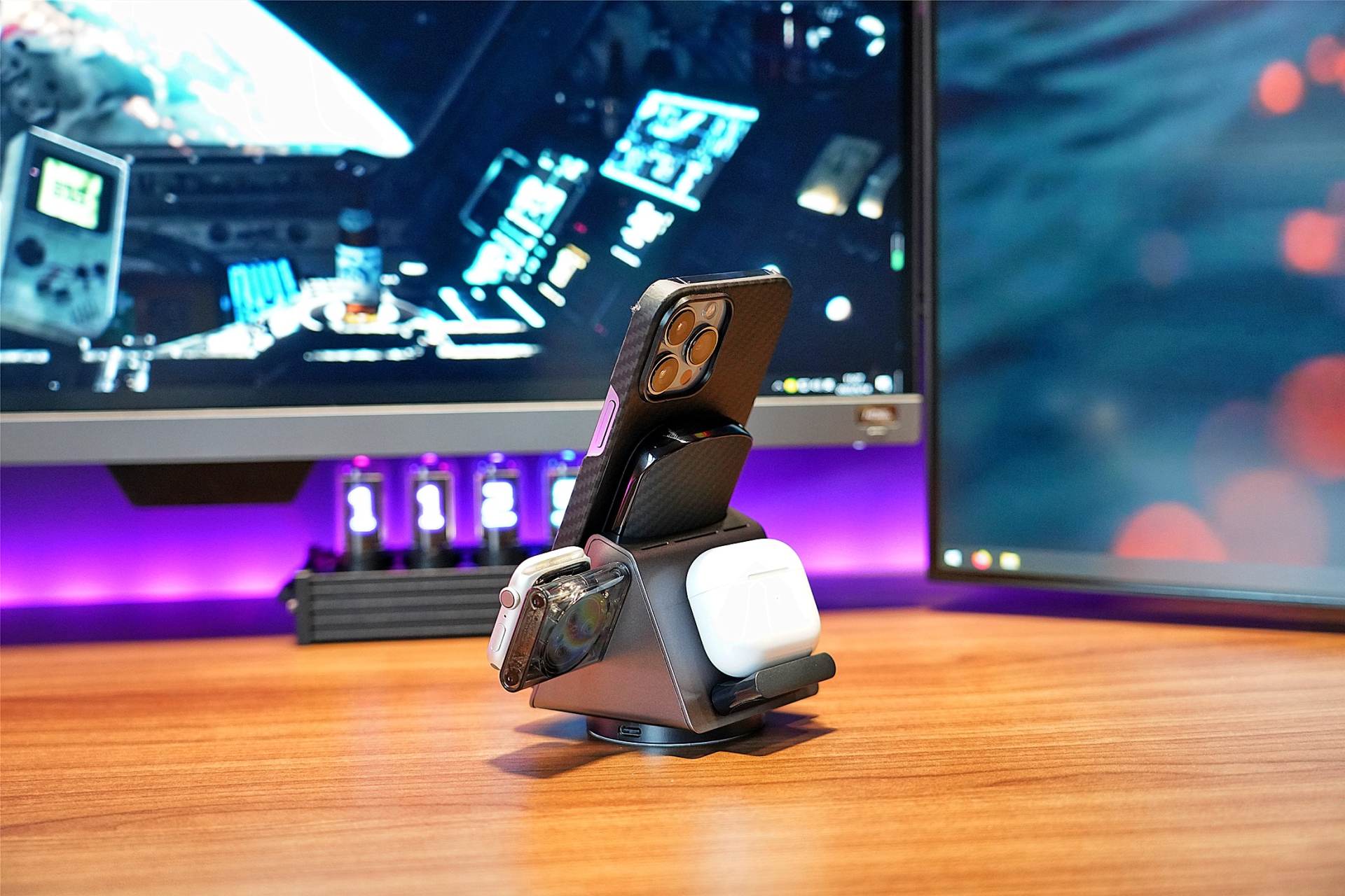 magsafe桌面无线充电支架,magsafe桌面底座