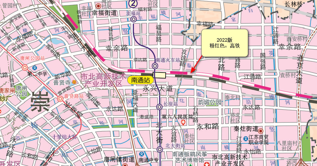 南通区域划分地图高清,南通市区地图高清