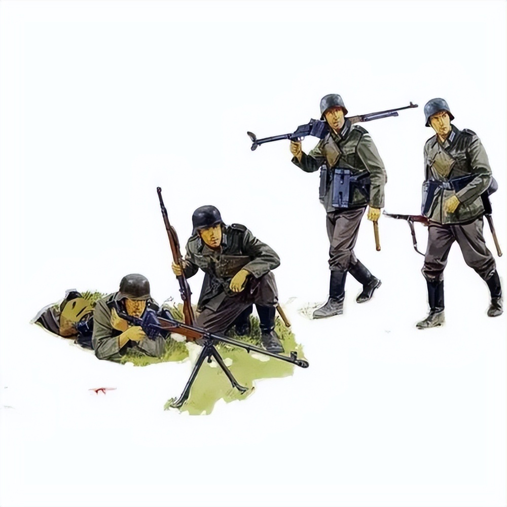 二战德军装甲部队彩绘,二战士兵的彩绘