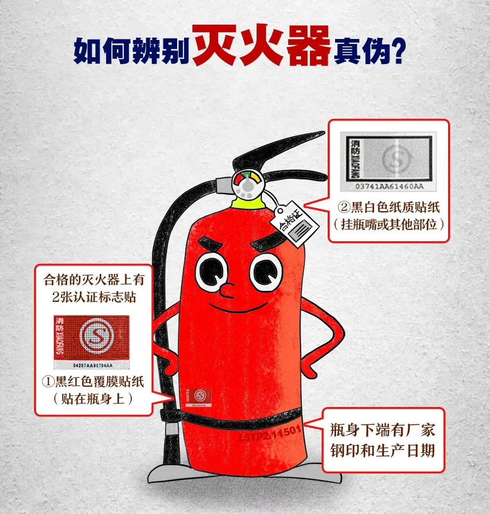 蓝朋友教你辨别消防产品真假,三招教您快速辨别消防产品真伪