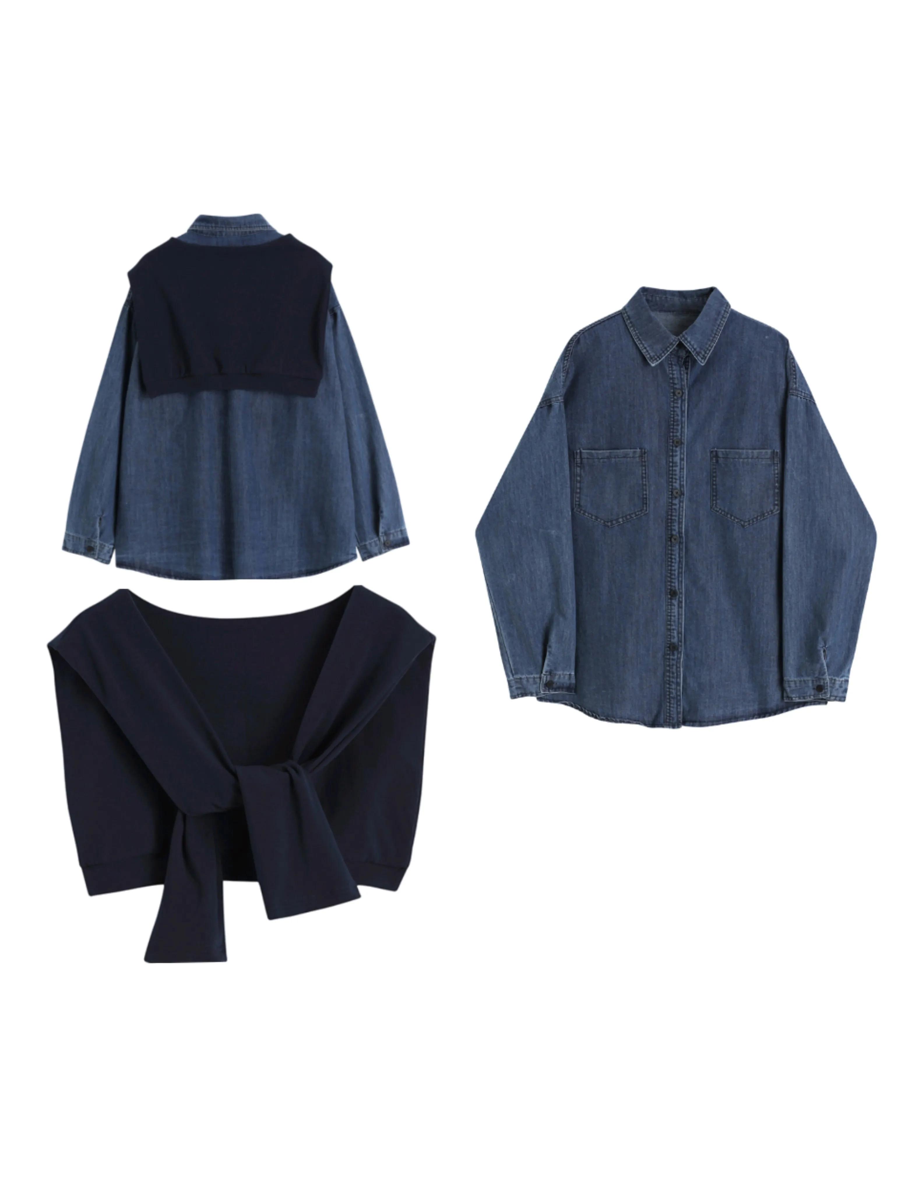 春秋牛仔外套不用买太多这几件就够了