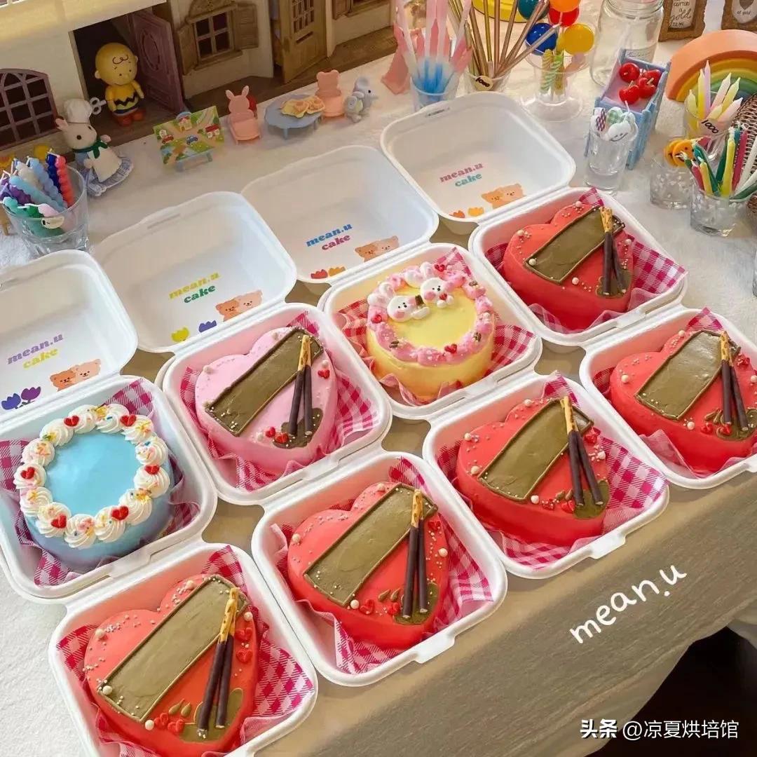 七寸便当盒子蛋糕,奥利奥便当盒子蛋糕