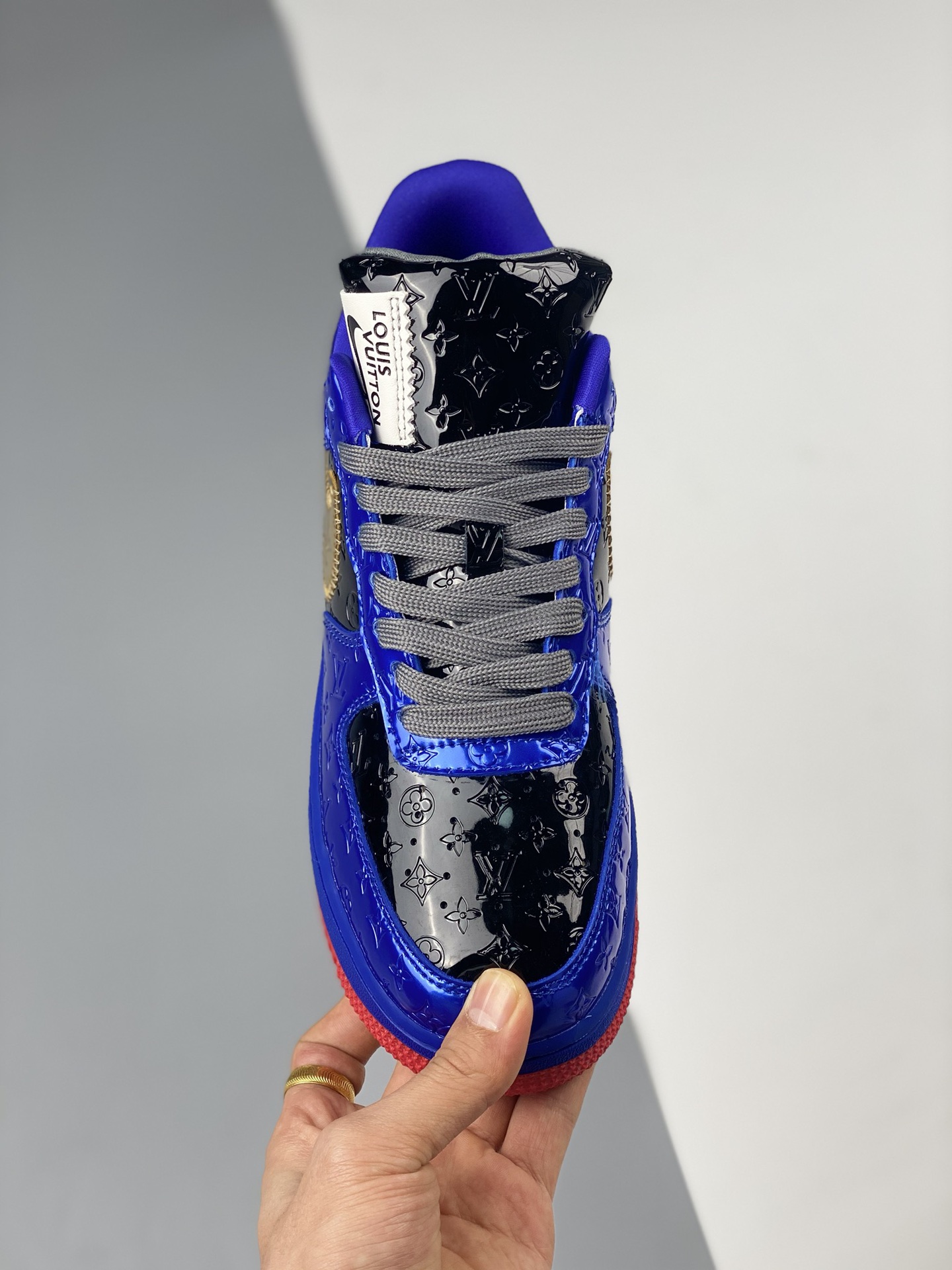 louisvuitton休闲鞋纯黑,nike路易威登联名鞋空军一号