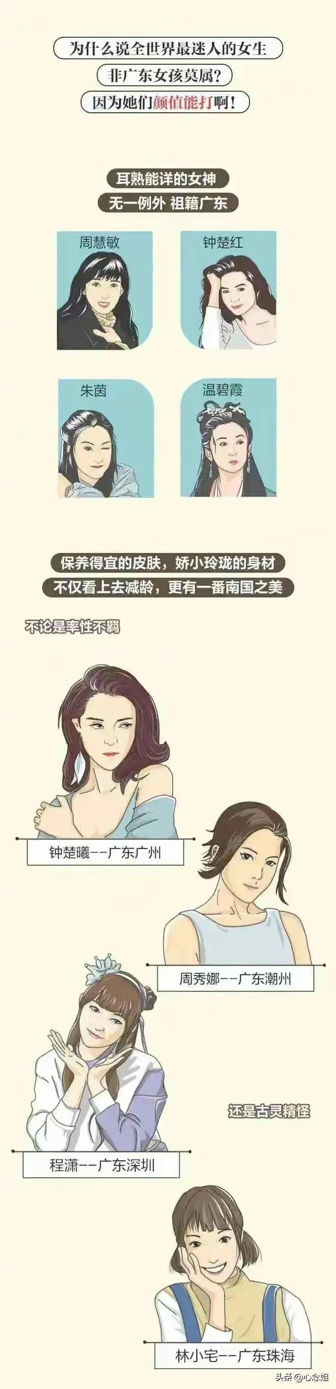 为什么广东女孩普遍漂亮,为什么广东的女生值得娶