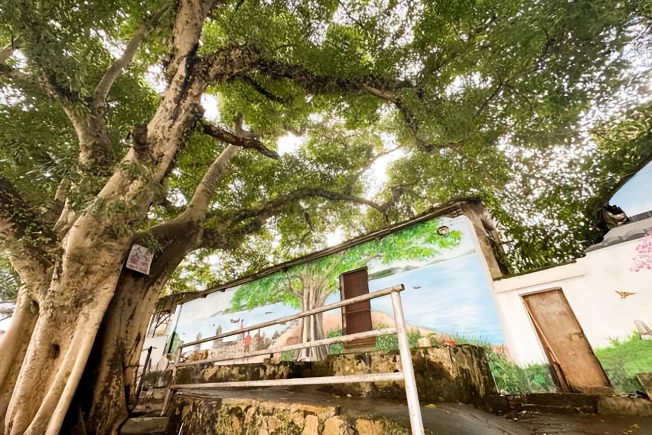 百年古村复原图,百年古街原貌重现