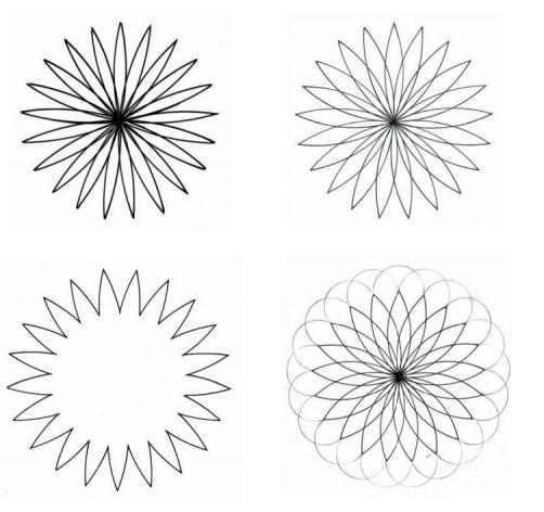 几何之花2：圆的内部分裂