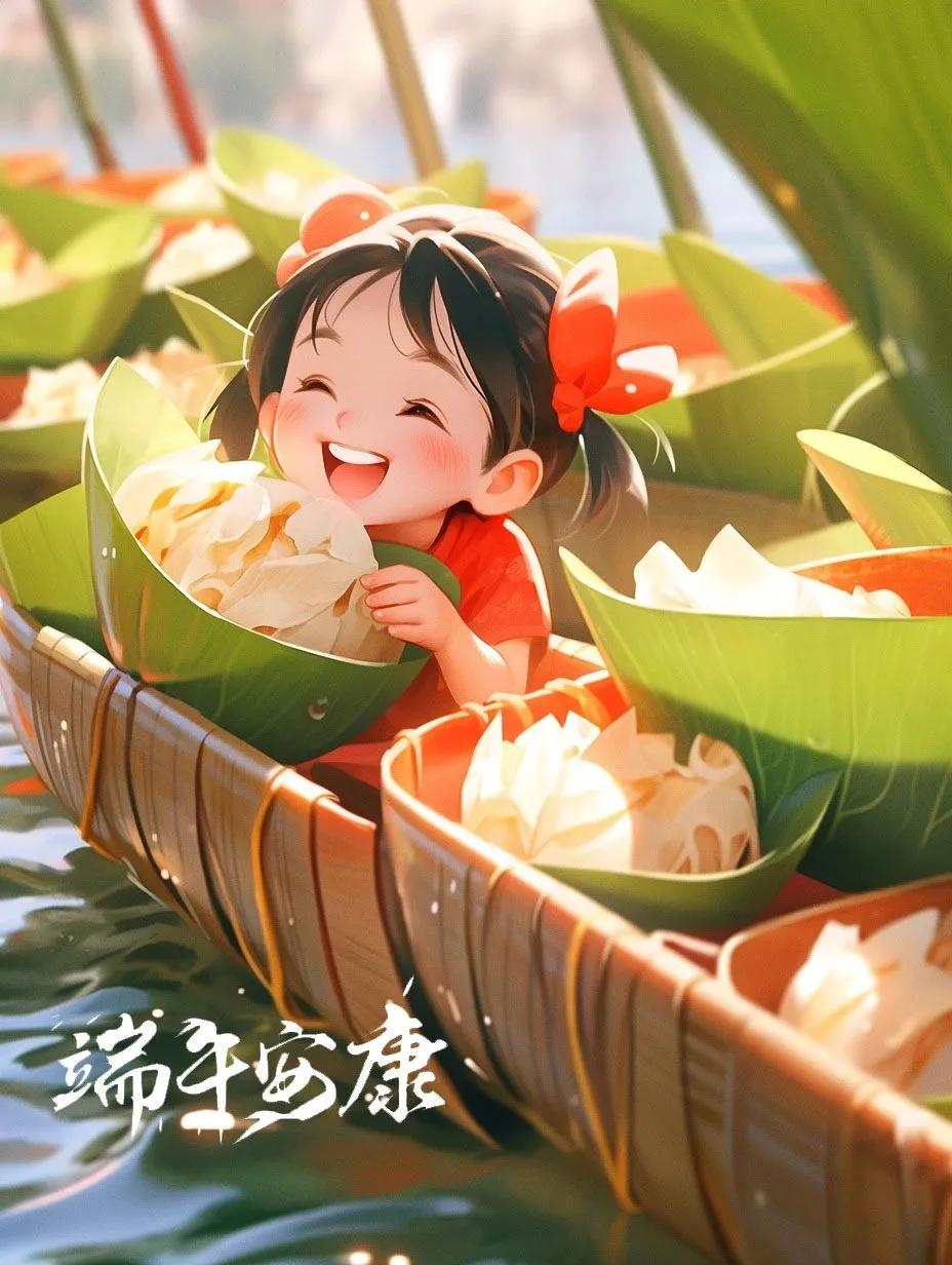 端午节怎么发朋友圈带图片,端午节精美配图