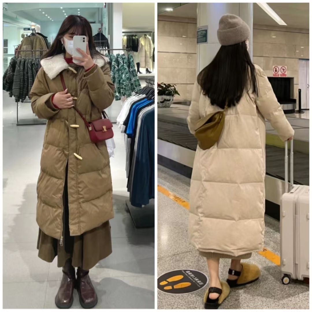 短款白色羽绒服的最佳搭配半身裙,羽绒服搭配哪些裙子才时髦