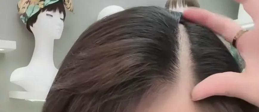 白头发除了可以染色还可以试试假发，亲身经历总结8个热点问题