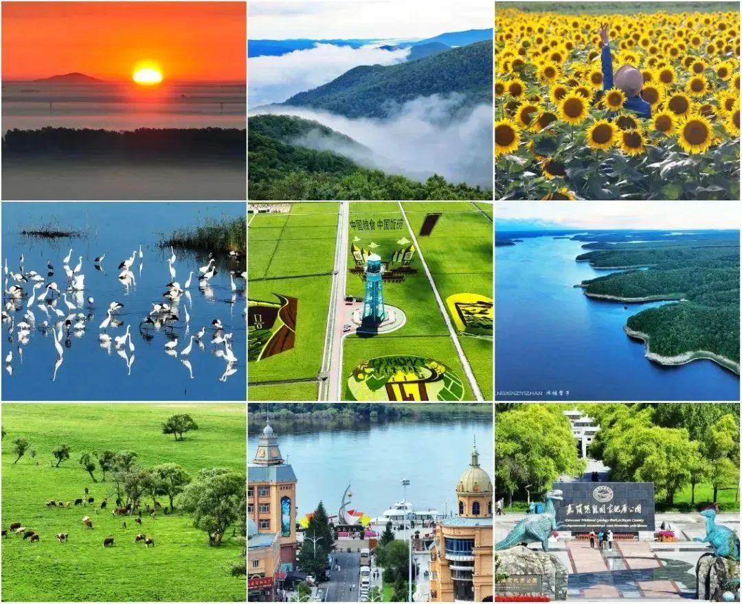 黑龙江恐龙之乡嘉荫县,中俄边境伊春市嘉荫县